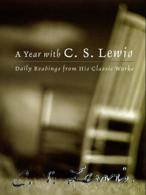 cover image of A Year with C.S. Lewis